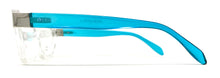 Load image into Gallery viewer, CAMILLE Transparent Blue Reading Glasses
